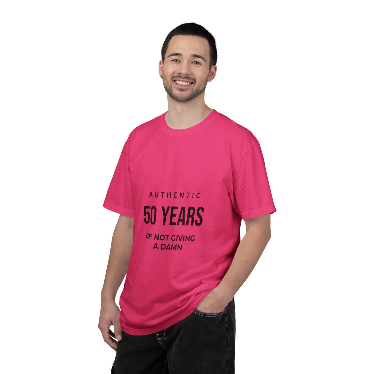 50 Years of Not Giving a Damn T-Shirt — Funny 50th Birthday Tee