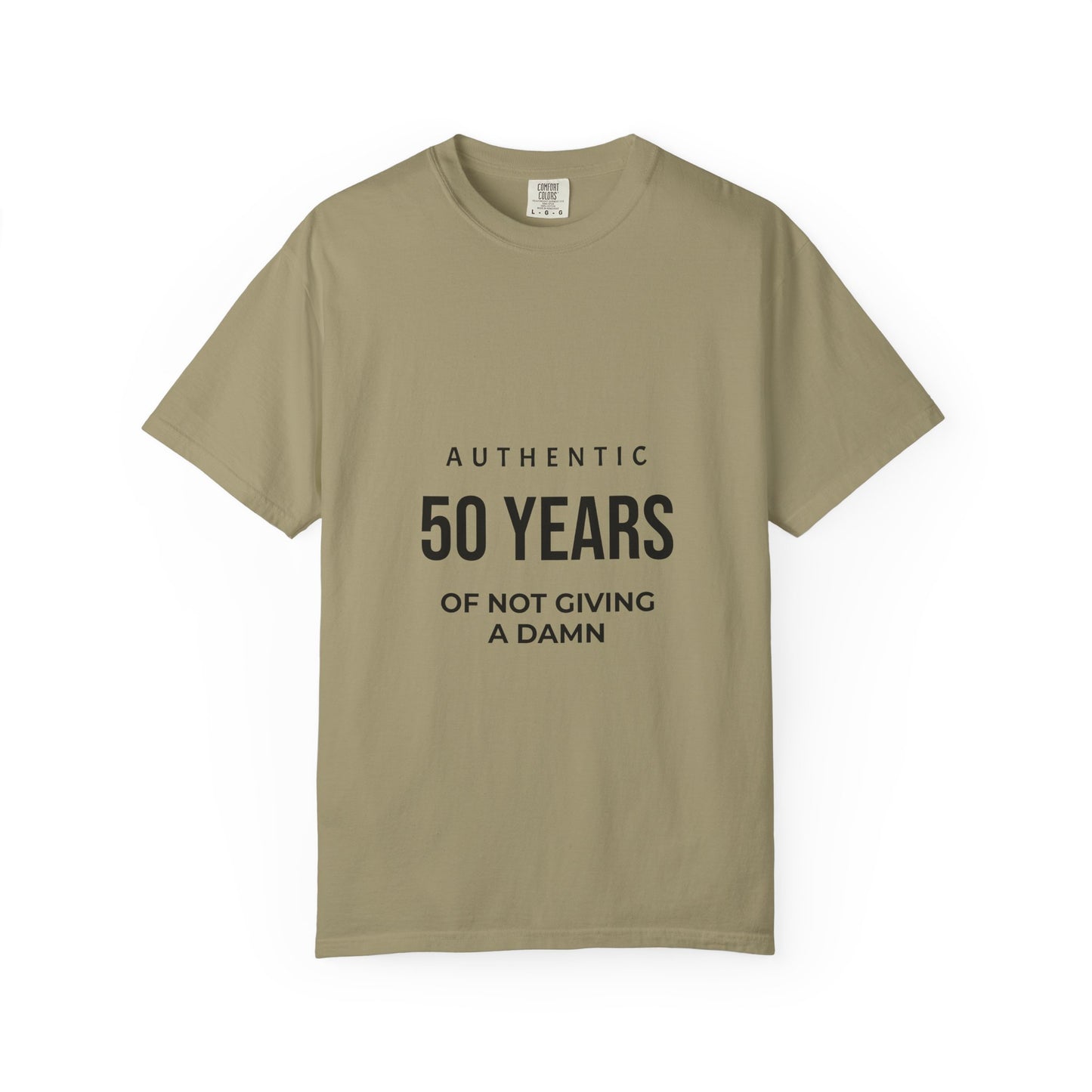50 Years of Not Giving a Damn T-Shirt — Funny 50th Birthday Tee