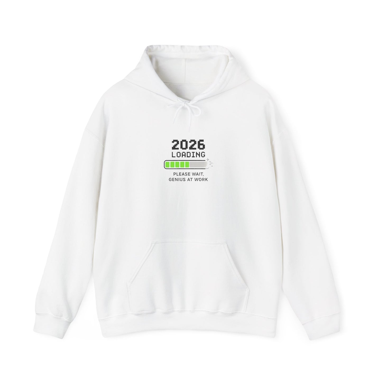 2026 Loading Hoodie – Funny Future Dad/Mom Pregnancy Announcement Sweatshirt