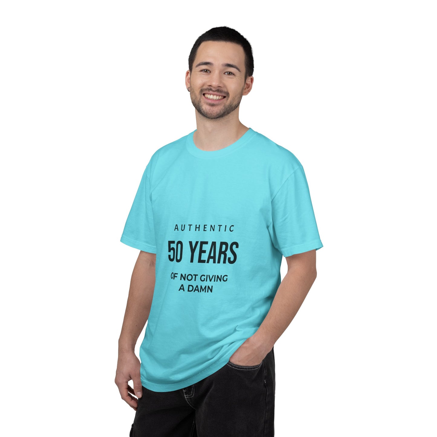 50 Years of Not Giving a Damn T-Shirt — Funny 50th Birthday Tee