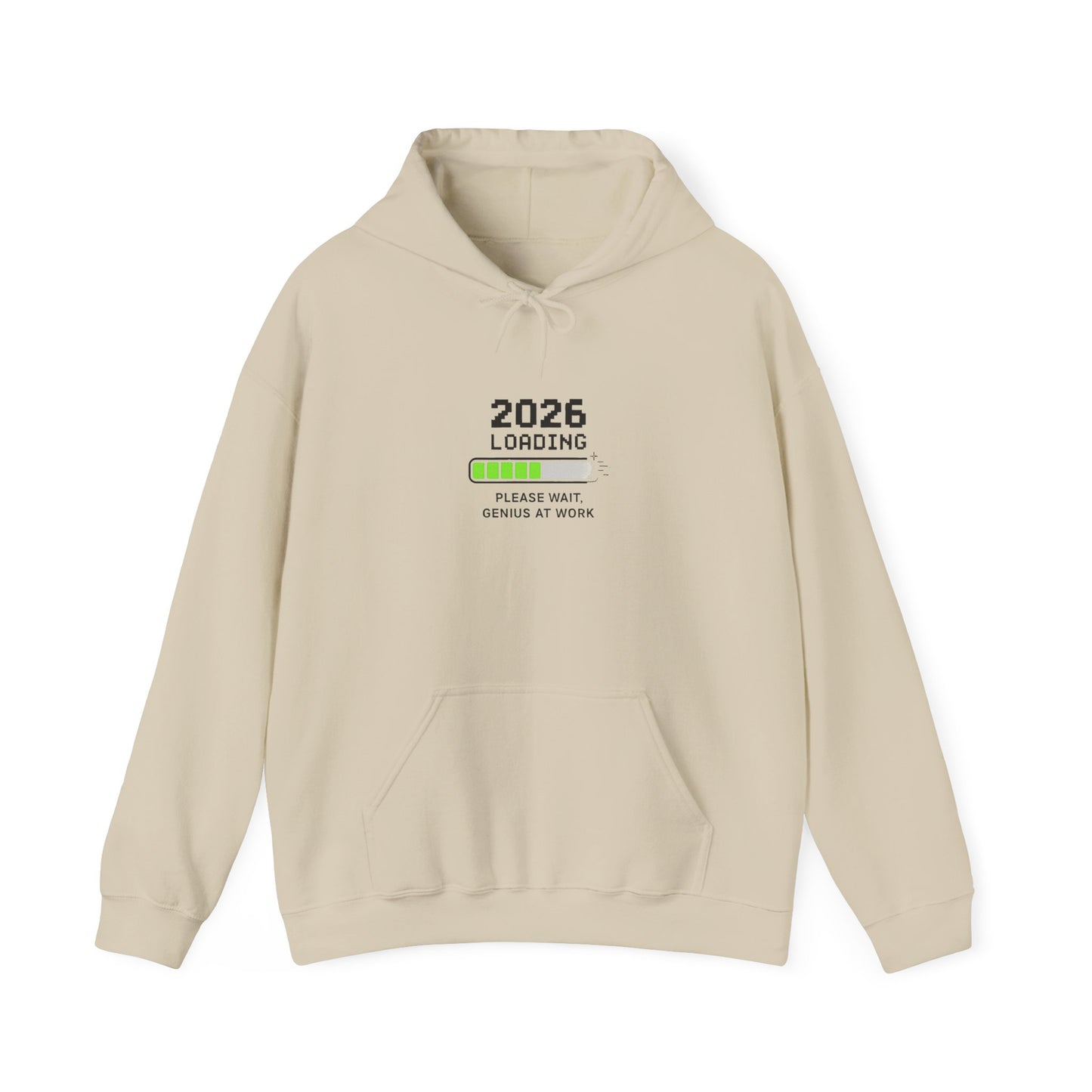 2026 Loading Hoodie – Funny Future Dad/Mom Pregnancy Announcement Sweatshirt