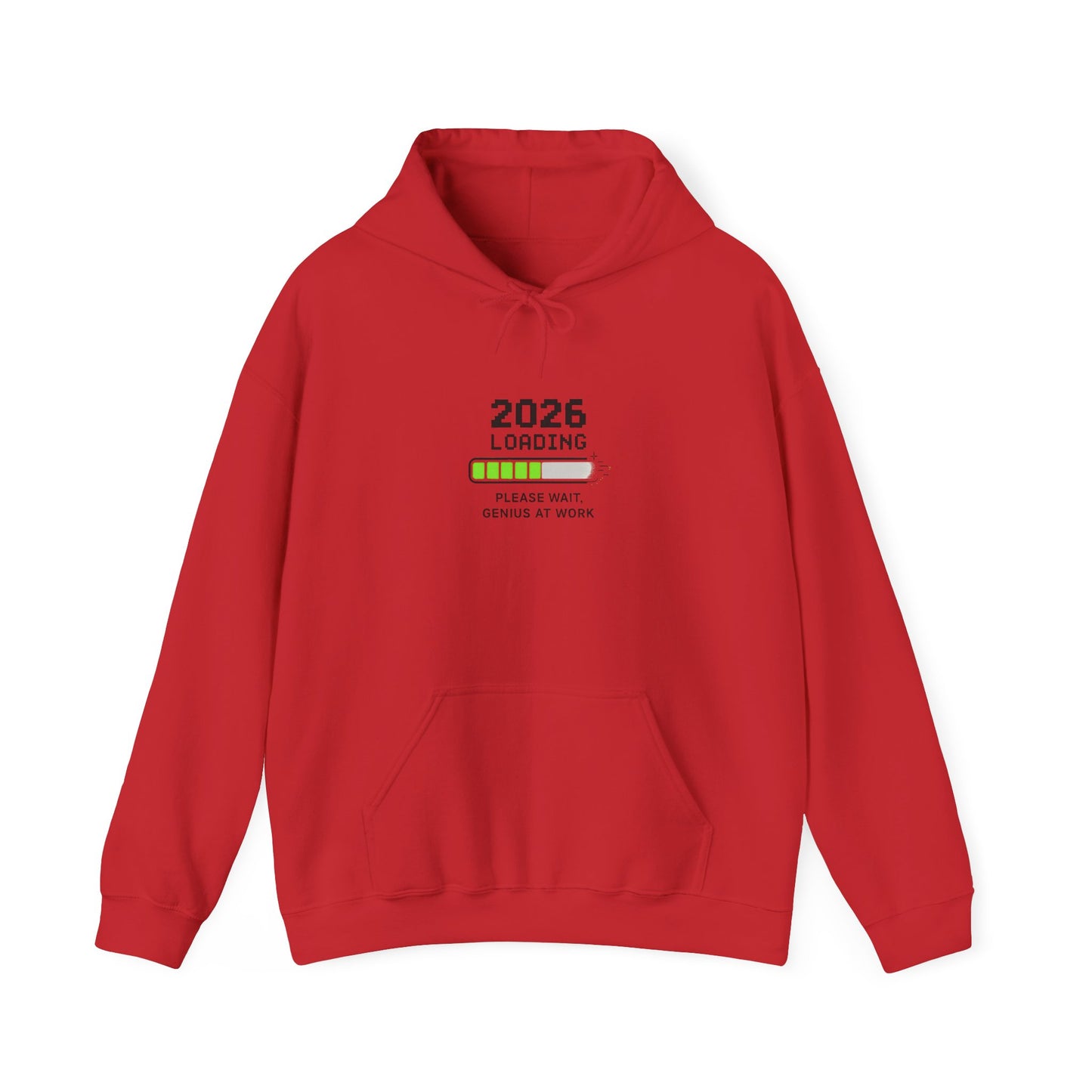 2026 Loading Hoodie – Funny Future Dad/Mom Pregnancy Announcement Sweatshirt