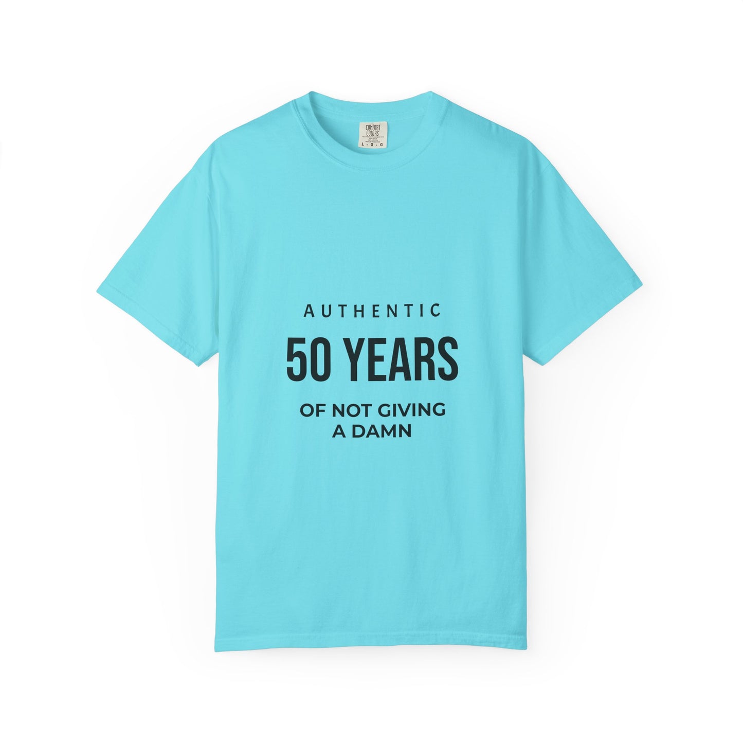 50 Years of Not Giving a Damn T-Shirt — Funny 50th Birthday Tee