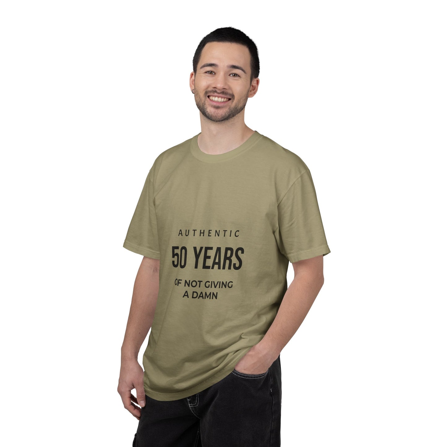 50 Years of Not Giving a Damn T-Shirt — Funny 50th Birthday Tee